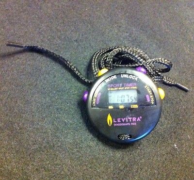 Levitra Sport Timer Stop Watch