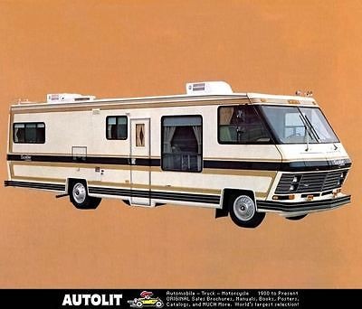 1982 Georgie Boy Excalibur Motorhome RV Factory Photo