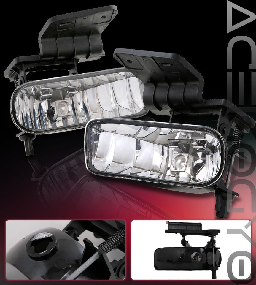 NEW CHEVY 99 02 SILVERADO 00 06 SUBURBAN TAHOE DRIVING FOG LIGHTS 