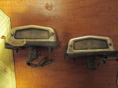 Datsun 510 Licence plate lights