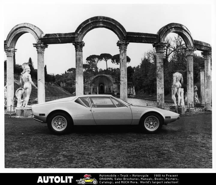 1973 DeTomaso Pantera L Factory Photo