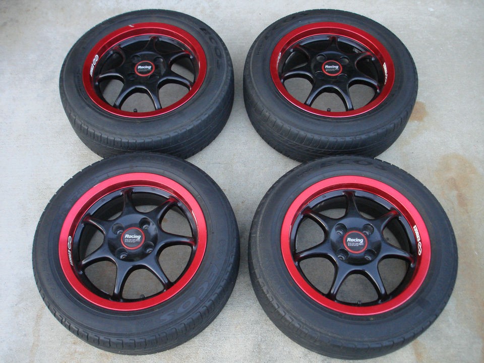 ENKEI RACING RS EVOLUTION 14x6.0 ET38 OFFSET 4x100 HONDA EG EF CRX EK 