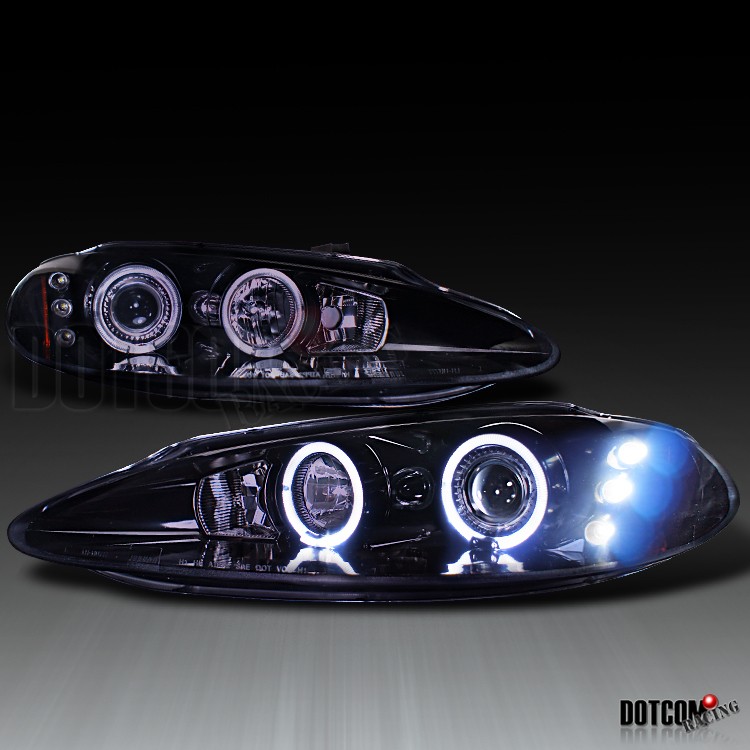   04 INTREPID LED TWIN HALO PROJECTOR HEADLIGHTS (Fits Dodge Intrepid