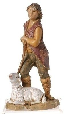 Fontanini Nativity PAUL 72688 5 Scale Shepherd New Free Ship