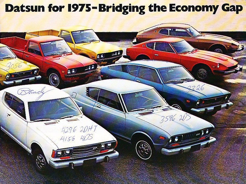 1975 Datsun Sales Brochure   710 B 210 260Z 260 Z Lil Hustler Truck 