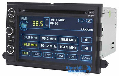  08 09 Ford F 550 In dash GPS Navigation DVD CD Radio Stereo F550 F350
