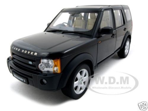 LAND ROVER DISCOVERY LR3 BLACK 118 DIECAST AUTOART