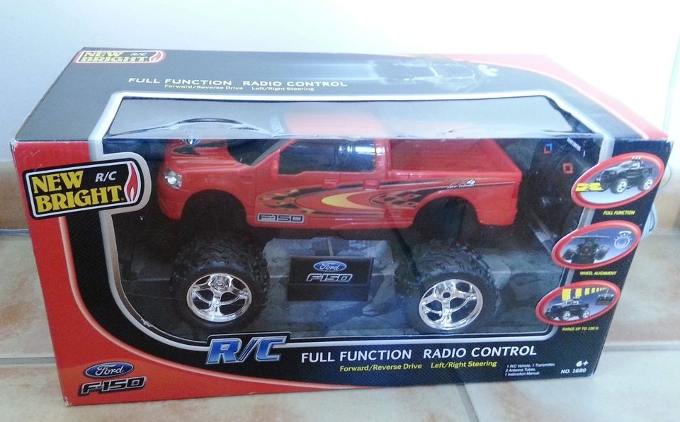 NEW BRIGHT R/C REMOTE RADIO CONTROL FULL FUNCTION FORD F150 TRUCK