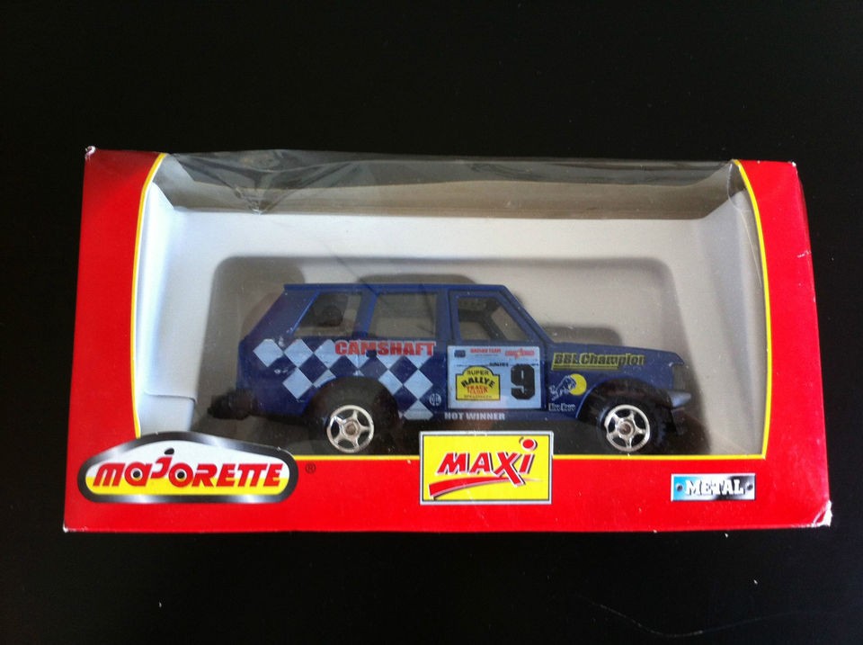 Majorette Maxi Land Rover Range Rover Rally Rallye Camshaft Racing 