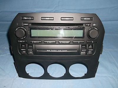 NEW OEM MAZDA MX 5 6 DISC CD RADIO PLAYER NF51669R0A