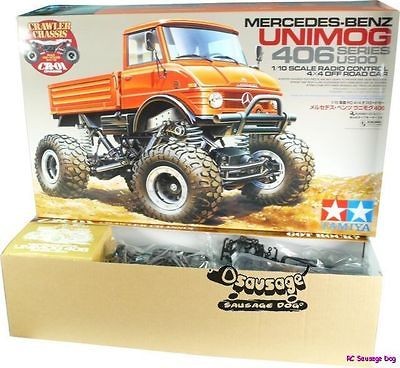 Tamiya #58414 RC Mercedes Benz Unimog 406 1/10   CR 01