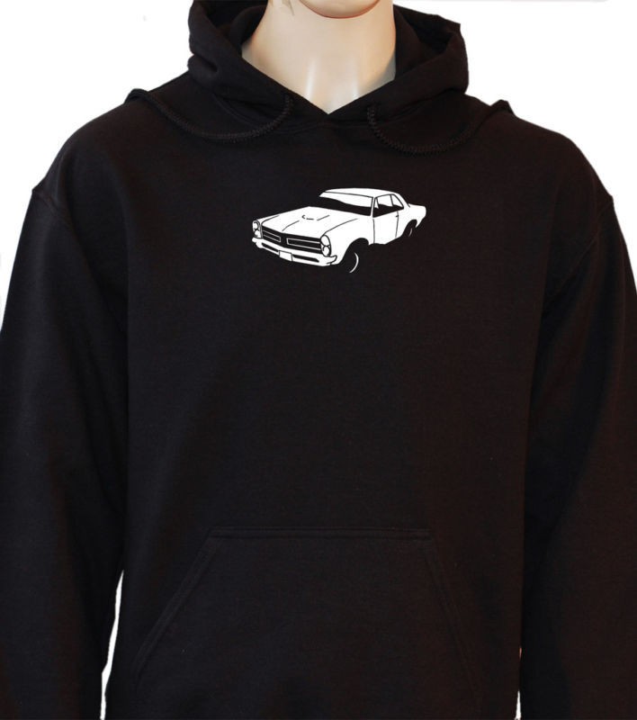 PONTIAC GTO 1965 MENS RETRO AMERICAN CAR HOODIE CA179