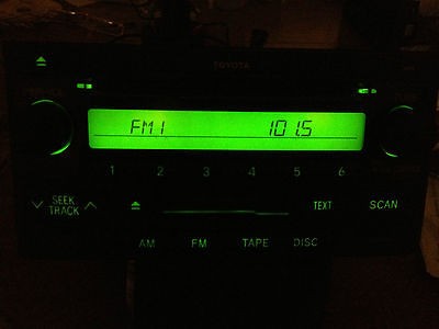 2002 Toyota ECHO Factory CD/Cassette Stereo/Radio