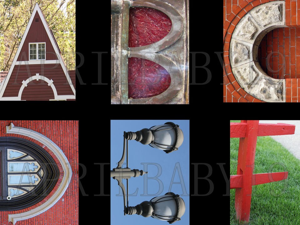 ALPHABET ABC Photography 4x6 Prints Letter Photo Pic Art Name Color 