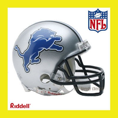   DETROIT LIONS OFFICIAL NFL MINI REPLICA FOOTBALL HELMET by RIDDELL