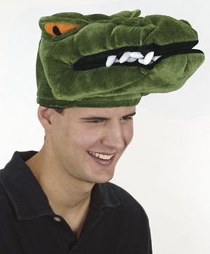   Costume Teethy GATOR HAT alligator crocodile croc dragon dinosaur