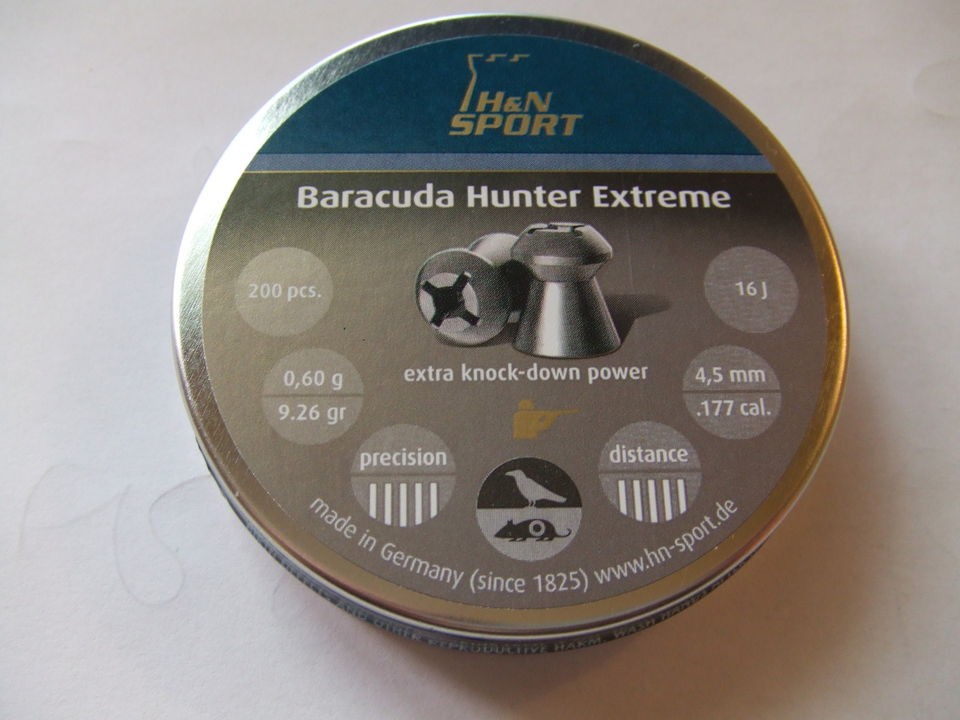 Baracuda Hunter Extreme .177 Long Range Heavy Hollow Point Air 