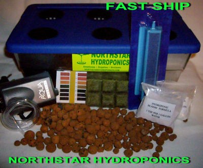 SITE HYDROPONIC COMPLETE GROW SYSTEM KIT W/ NUTRIENTS