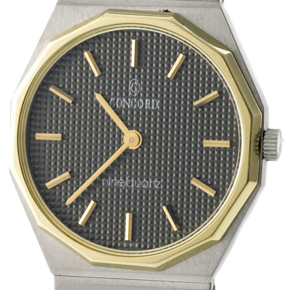 Concord Mariner SG 18k Yellow Gold & Stainless Steel Swiss Quartz 