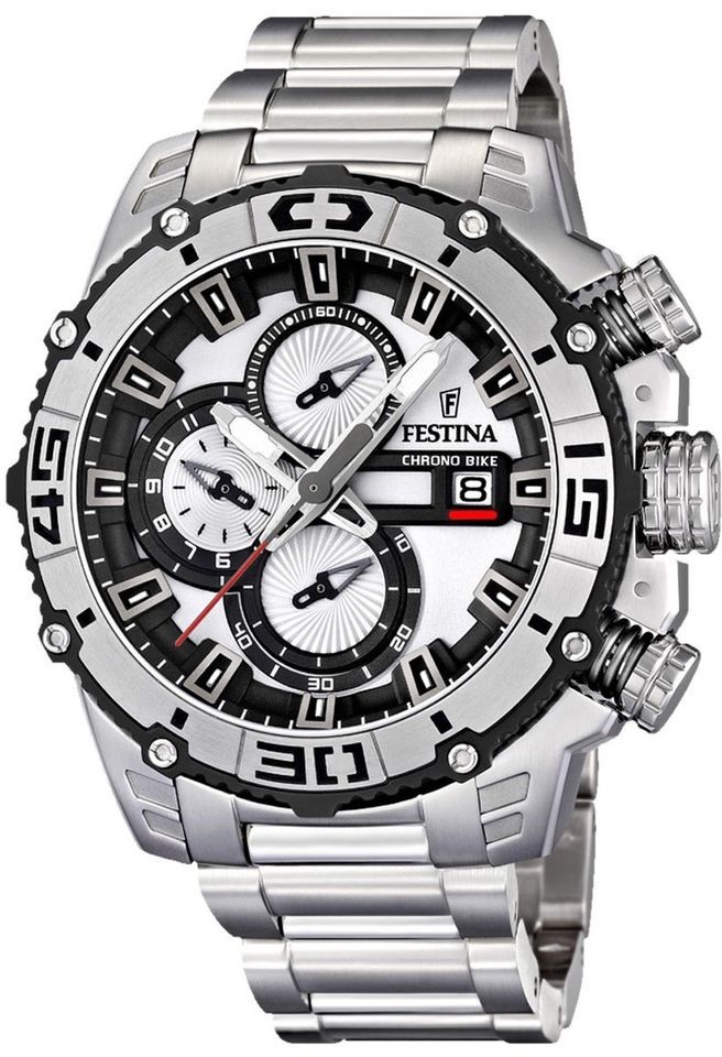 FESTINA BIKE TOUR DE FRANCE 2012 CHRONO F16599/1 MENS WATCH 2 YEARS 