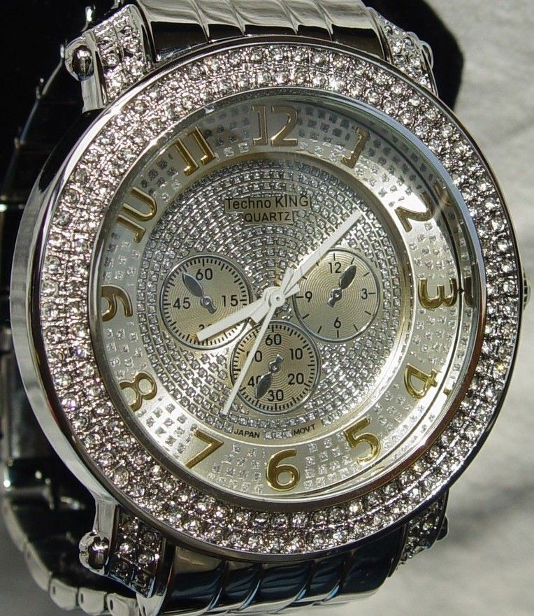 techno bling watch in Jewelry & Watches