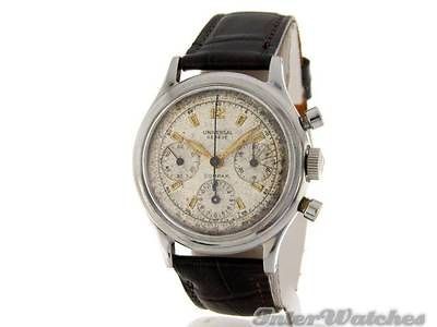 Universal Compax Steel Vintage Chronograph Watch