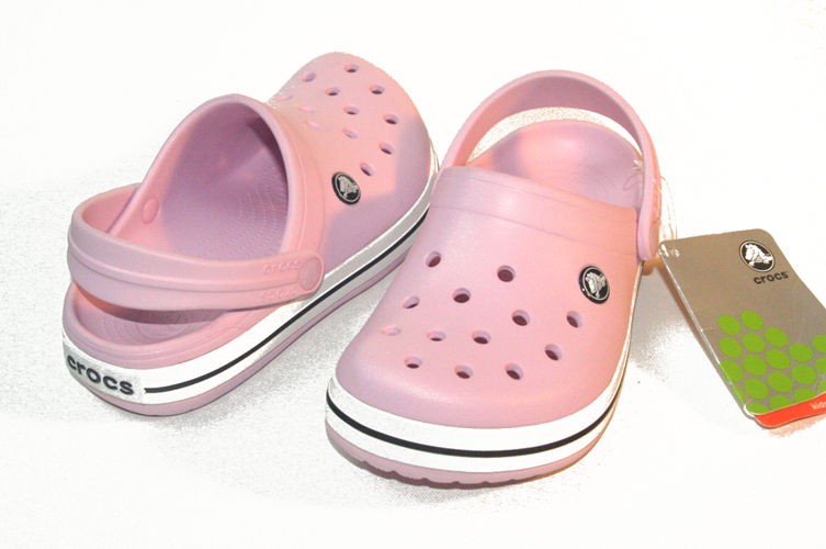 Crocs Kids Crocband Bubblegum C6/7 C8/9 C10/11 C12/13 J1 J2 J3