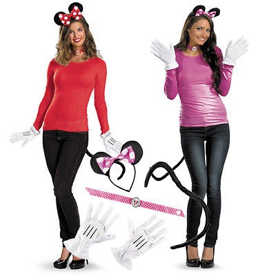 Adult TV Show Mickey Disney Cartoon Character Minnie Mouse Costume 