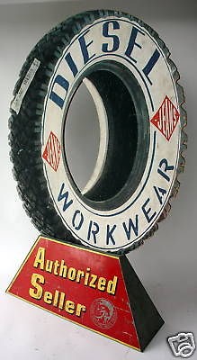 tire display stand in Tires