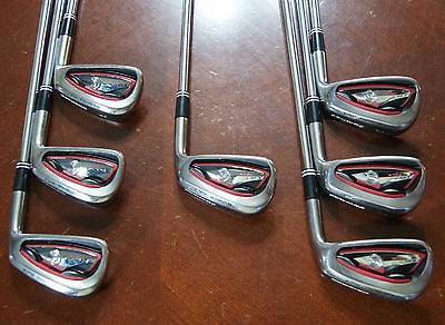 Cleveland CG7 Tour Irons 4 PW Project X 5.5 Flex Steel Shafts RH Iron 