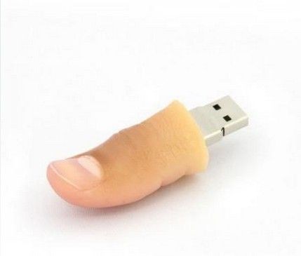 Cute finger model Gift USB 2.0 Memory Stick Flash pen Drive Stick E14 