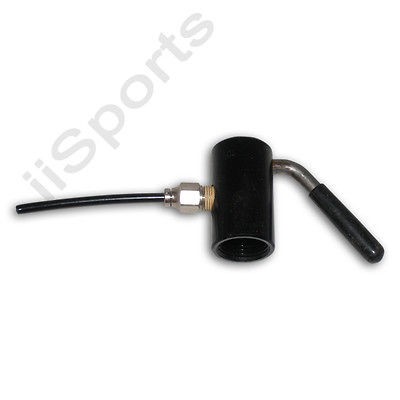 Paintball CO2 HPA Tank Air Blow Off Duster Cleaner Screw on Adapter 