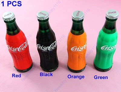   Digital Coke Bottle Shape Mini USB TF Card Music Player Speaker