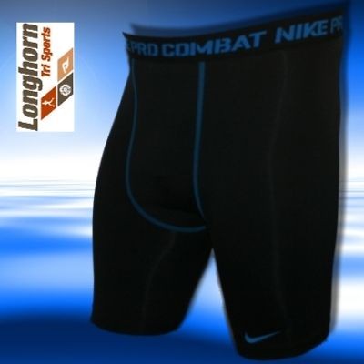   Pro Combat Dri Fit Compression Short Large Black Longhorn Tri Sports