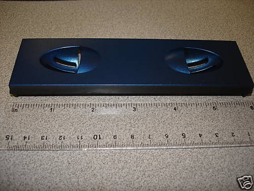 Alienware Front Drive Bay Cover 5.25 inch Blue Vented