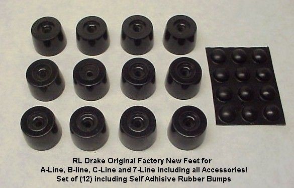 RL Drake Original Feet for all Radios & Accessories 12