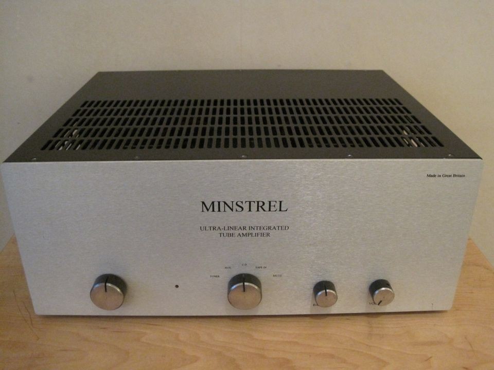 QUANTUM AUDIO   MINSTREL INTEGRATED VALVE AMPLIFIER (LINE) (K)