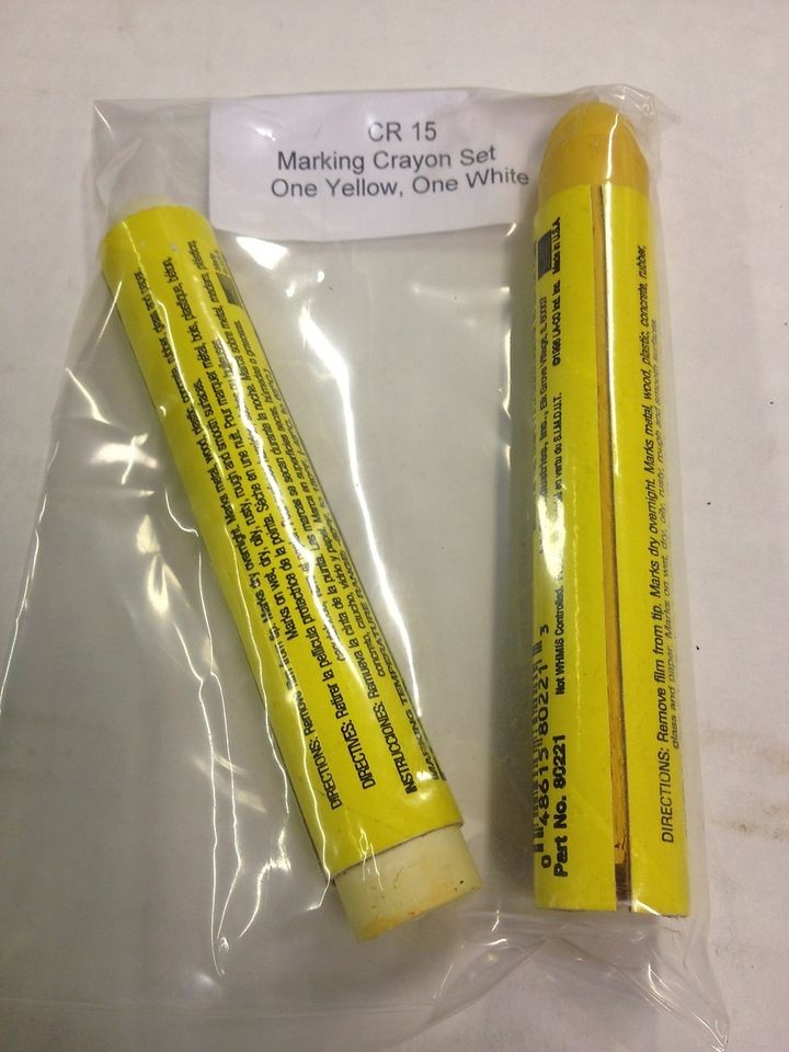   FORD MOPAR Firewall / Frame / Tire marking crayons DS CR15 Chevelle