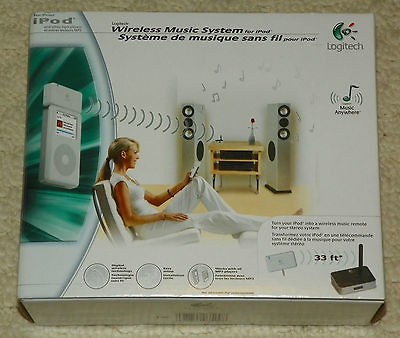 Logitech 980441 0403 Wireless Music System for iPod   BRAND NEW