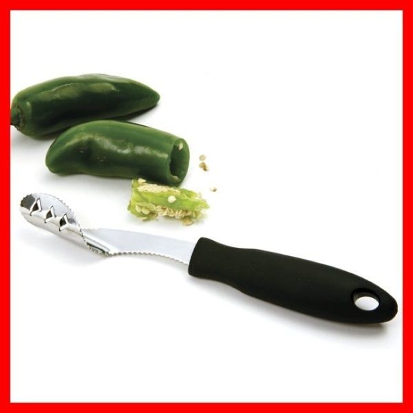 Norpro Stainless Steel Jalapeno Pepper Corer Popper   121