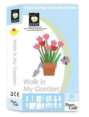 cricut cartridge walk in my garden in Die Cutting Machines & Dies 