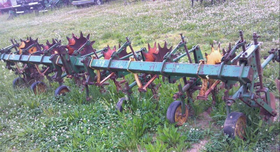 row cultivator 3 point hitch field ready ridgid shank 4 row avail on ...