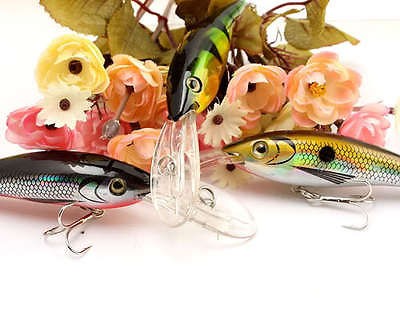 WHOLESALE 4PC 90MM DIVE MINNOW BAIT DG303 FISHING LURES