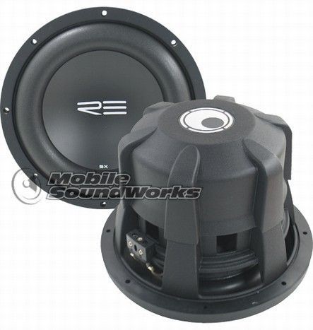 RE AUDIO® SXx10 10 1000W RMS SXx Series WOOFER SX10 D2