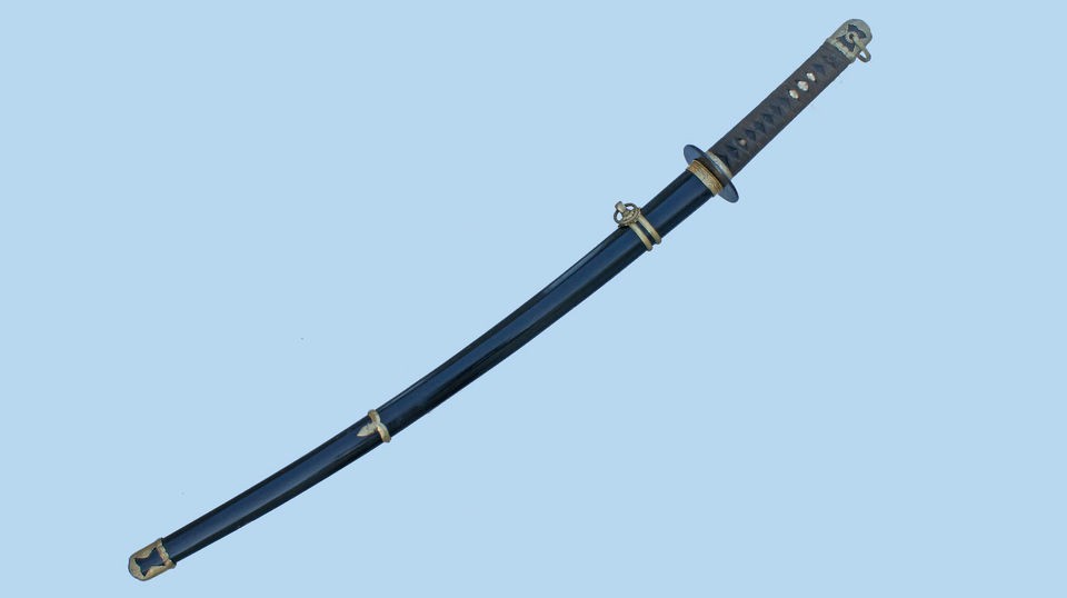 WW2 Imperial Japanese Naval Officers Kai Guntō Katana Sword 