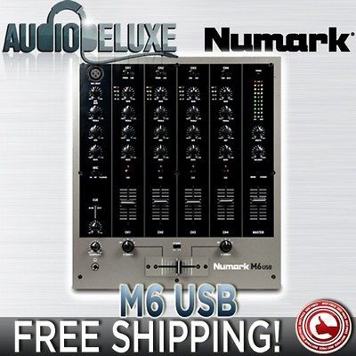 NUMARK M6 USB PROFESSIONAL FOUR CHANNEL USB DJ MIXER