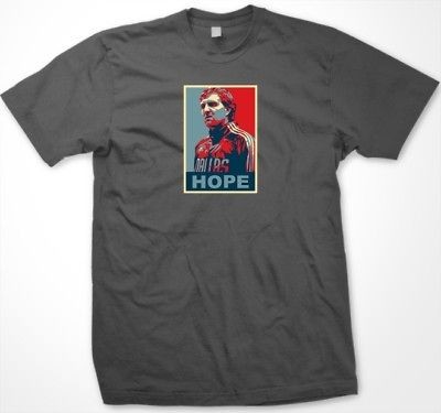 Dirk Nowitzki Hope Mens T Shirt Dallas Mavericks Tee