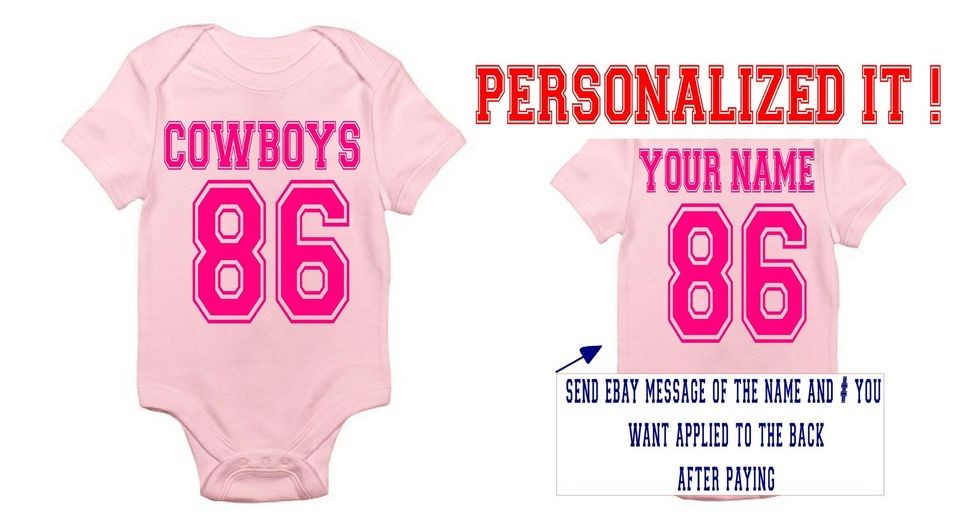 dallas cowboys baby in Baby & Toddler Clothing