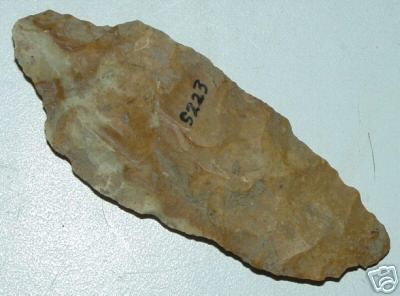 Prehistoric Indian Atl Atl Arrowhead Relic Artifact