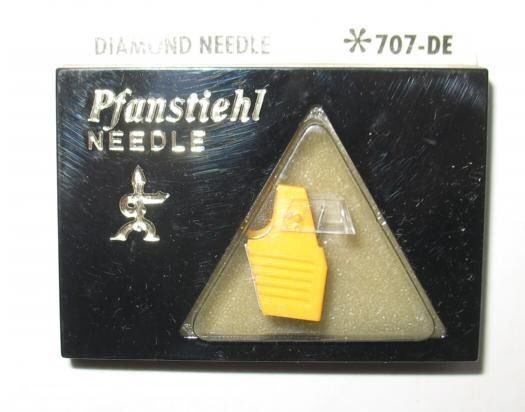 PFANSTIEHL PHONOGRAPH NEEDLE 707 DE ACUTEX HITACHI MAGNAVOX PENNYS 